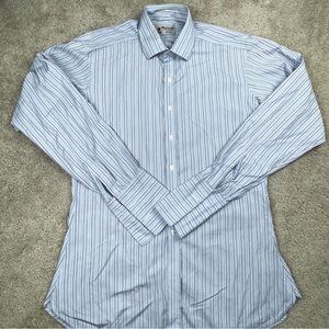 Turnbull & Asser Classic White Dress Shirt French Cuff Mens 17 43cm England